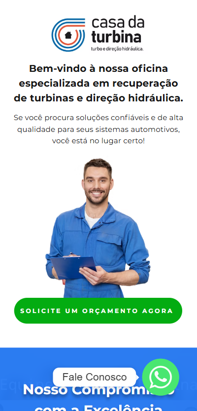 Preview do site Oficina automotiva